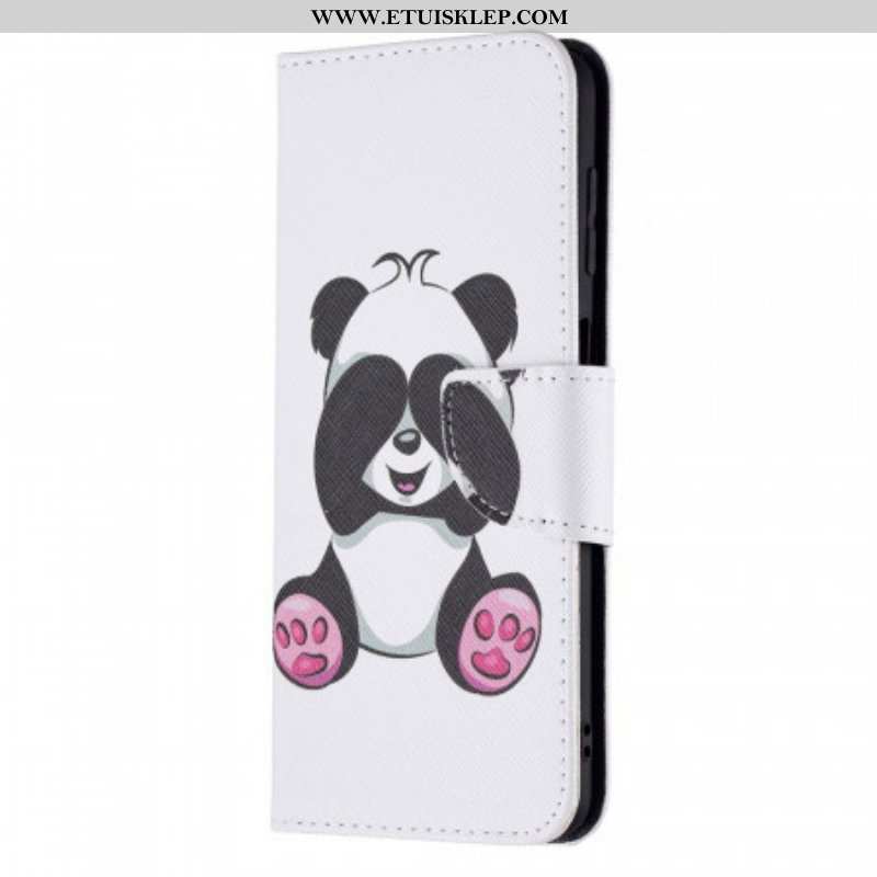 Etui Folio do Samsung Galaxy M32 Zabawa Pandami